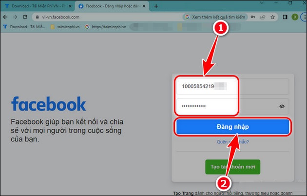 Hướng dẫn cách đăng nhập facebook bằng uid cực nhanh