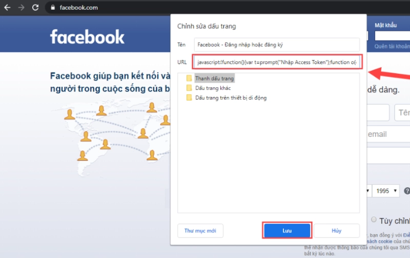 Cách đăng nhập facebook bằng token qua dấu trang chi tiết và dễ thực hiện