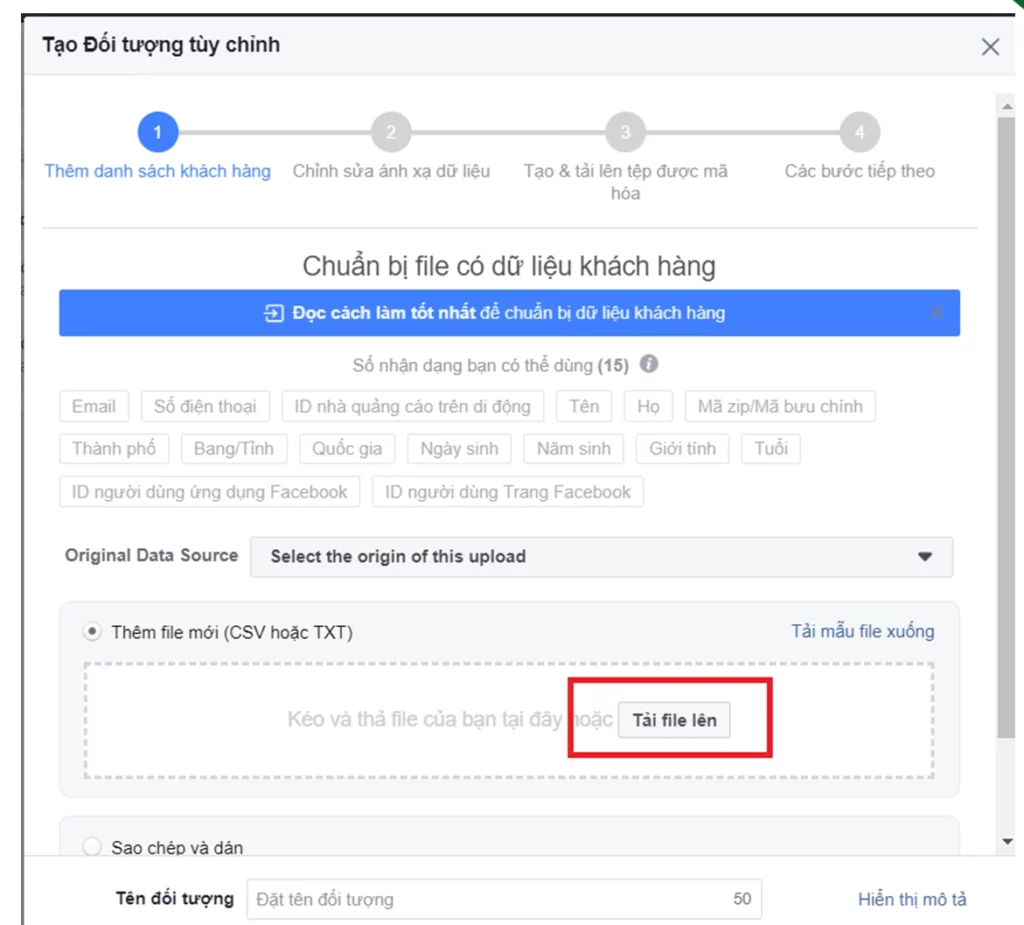 Các thao tác chi tiết khi chạy quảng cáo facebook bằng uid