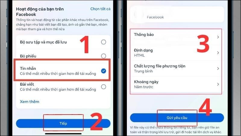 Cách khôi phục tin nhắn đã xóa trên messenger