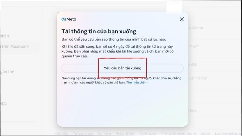 Cách lấy lại tin nhắn đã xóa trên facebook