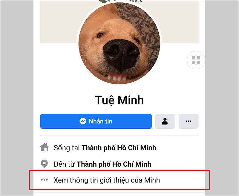 Cách xem số điện thoại qua nick facebook