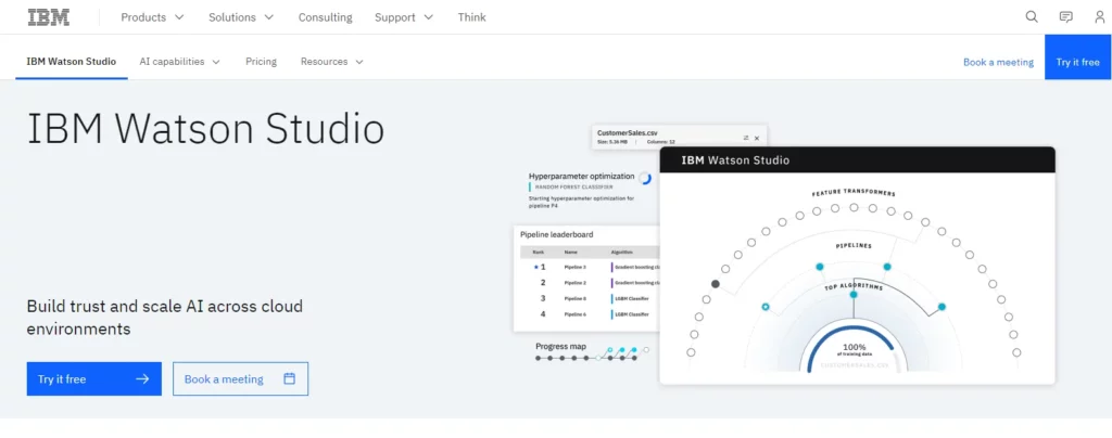 IBM Watson Studio - Môi trường phát triển AI