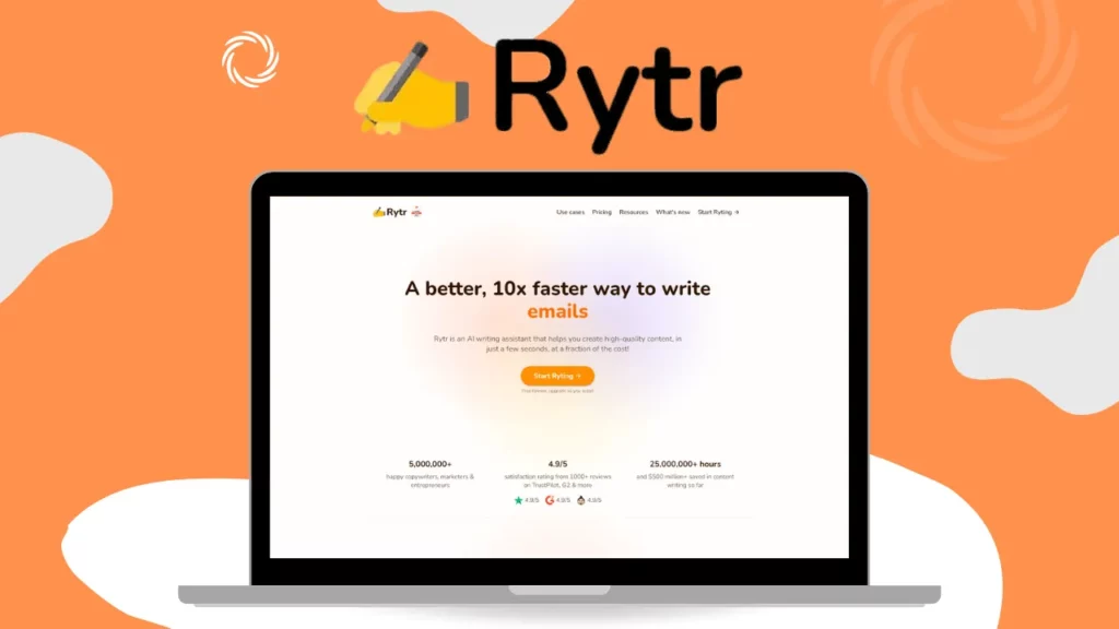 Rytr – Công cụ AI tạo nội dung văn bản miễn phí