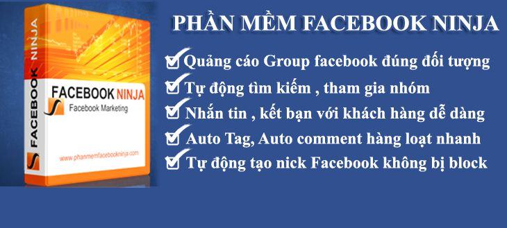 Facebook Ninja - tool gửi tin nhắn facebook hàng loạt