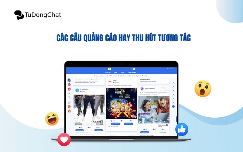 Các câu quảng cáo hay tăng tương tác