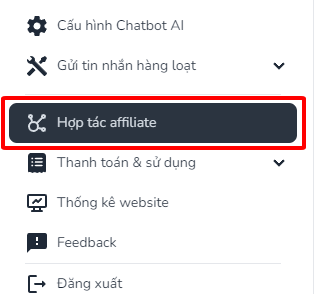 Affiliate TuDongChat hoa hồng 40%