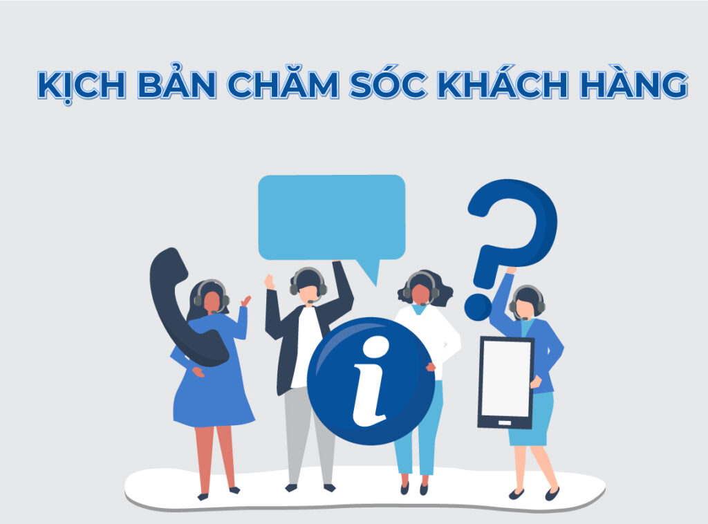 +7 Mẫu kịch bản chăm sóc khách hàng