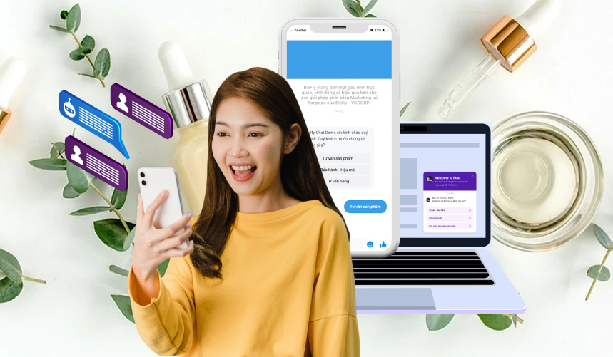 Mẫu kịch bản chatbot mỹ phẩm hiệu quả 