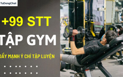 +99 STT phòng gym cực “Chất” tạo động lực cho khách hàng