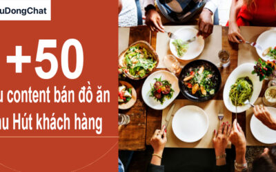 +50 Mẫu content bán đồ ăn Thu Hút khách hàng ngay từ cái nhìn đầu tiên