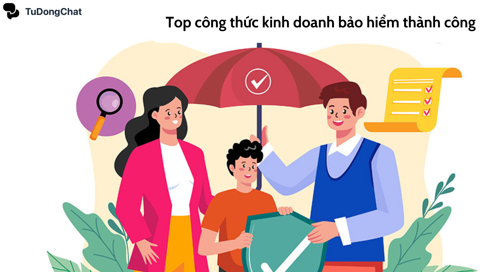 công thức kinh doanh bảo hiểm thành công