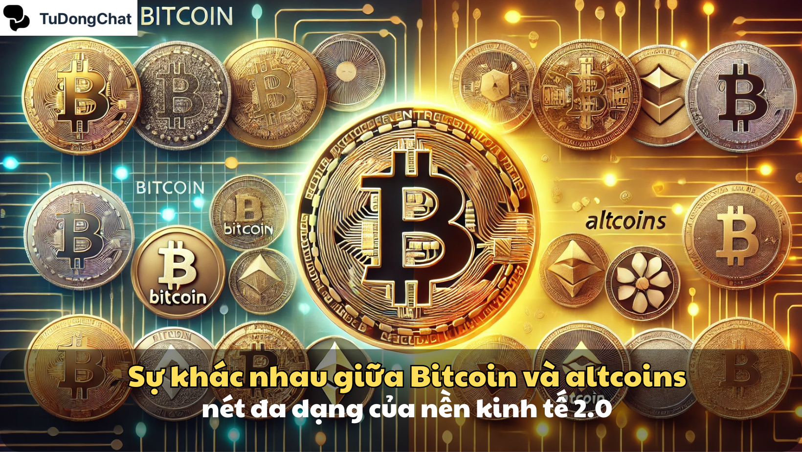 sự khác nhau giữa Bitcoin và altcoins