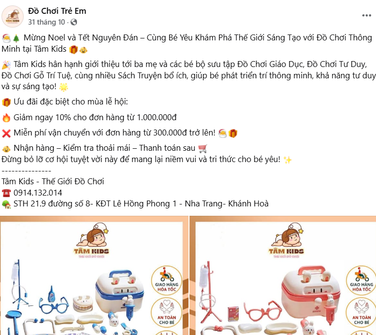 50+ Mẫu content bán đồ chơi trẻ em “SIÊU Hấp Dẫn”