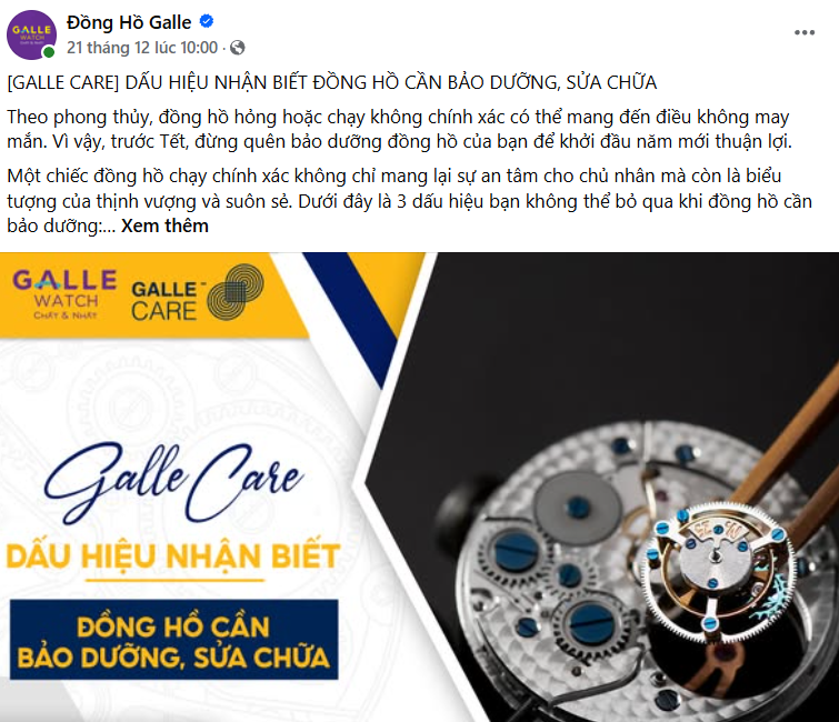 60+ Mẫu content bán đồng hồ hấp dẫn, thu hút triệu khách hàng