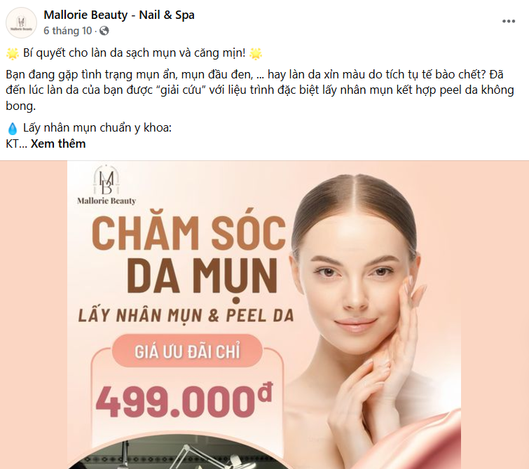 30+ Mẫu content Spa khiến chị em “Đổ xô” đi làm đẹp