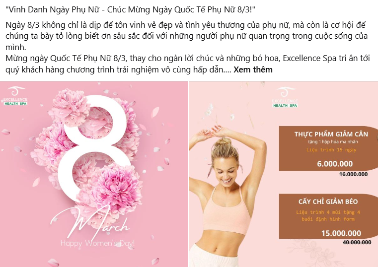 30+ Mẫu content Spa khiến chị em “Đổ xô” đi làm đẹp