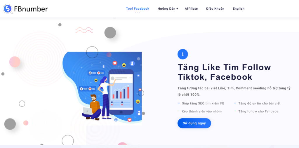 20+ Cách tăng Follow, Like cho Facebook, Tiktok hiệu quả, an toàn