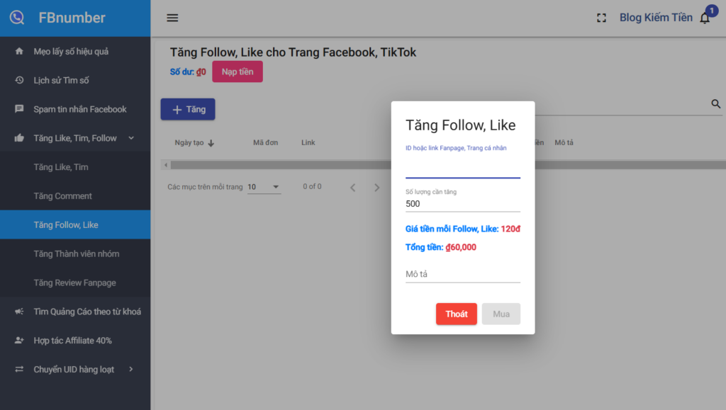 20+ Cách tăng Follow, Like cho Facebook, Tiktok hiệu quả, an toàn