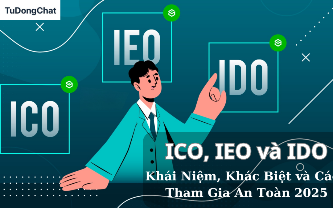 ICO, IEO và IDO: Khái Niệm, Khác Biệt và Cách Tham Gia An Toàn 2025