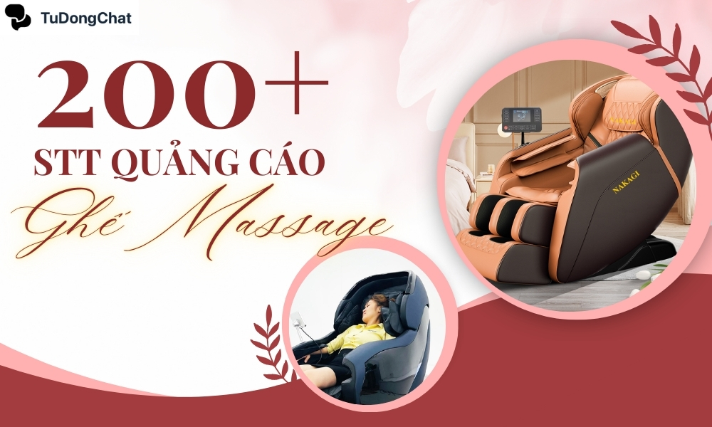 STT bán ghế massage Hái Ra Tiền cho các doanh nghiệp