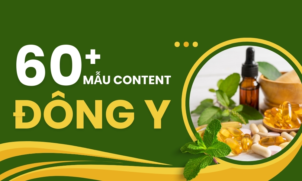 Mẫu content đông y chạy quảng cáo, đơn nổ ầm ầm