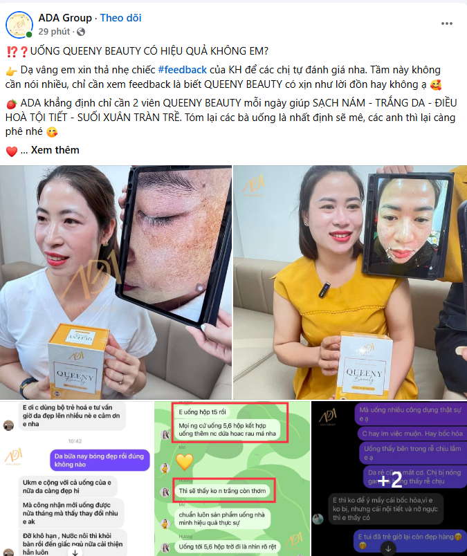 Mẫu content Feedback khách hàng Hút TRIỆU LIKE