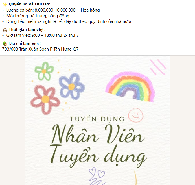 Mẫu content tuyển dụng độc đáo thu hút “NHÂN TÀI”