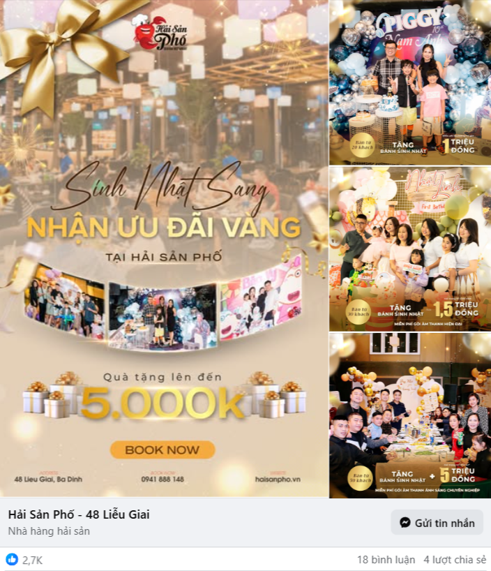 55+ Mẫu content hải sản khiến khách hàng "Xuống Tiền" ngay lập tức 70 Mẫu content hải sản hút triệu khách hàng
