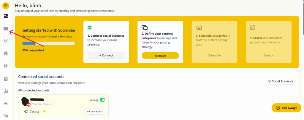 Cách Đăng Bài Auto Với Tool SocialBee Tích Hợp AI Mạnh Mẽ 2025 4 Cách đăng bài auto với tool SocialBee