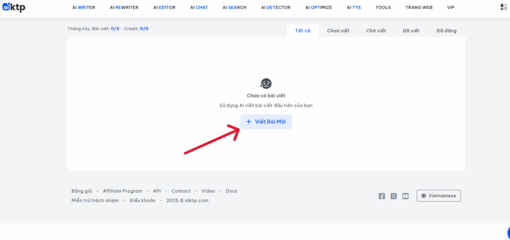 Cách tự động viết content bằng AI với tool AIKTP miễn phí 2025 3 Cách tự động viết content bằng AI với tool AIKTP