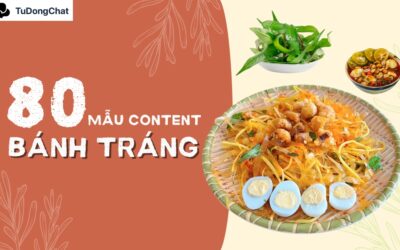 80+ Mẫu content bán bánh tráng cực “Cuốn” hút triệu khách hàng