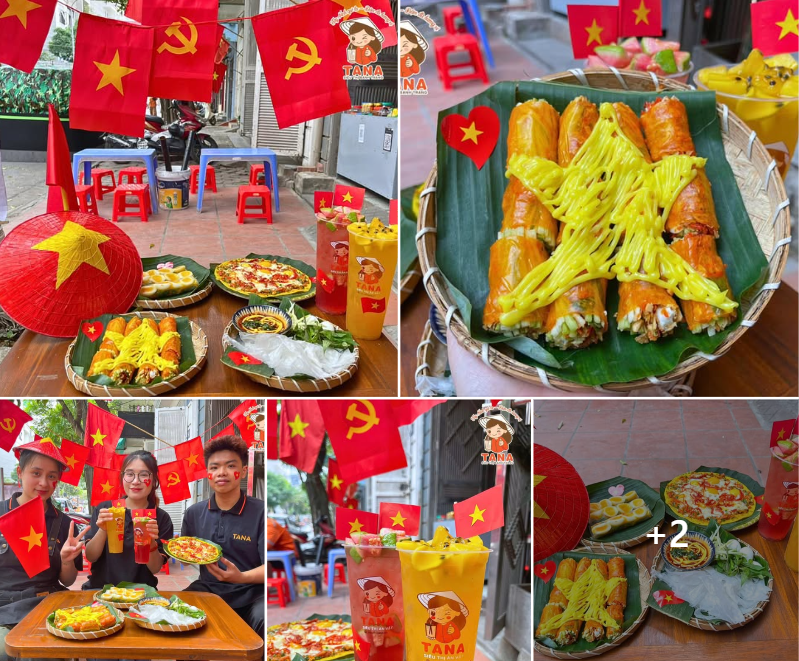 Mẫu content bán bánh tráng cực “Cuốn”