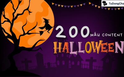 200 Mẫu content Halloween “Rùng rợn” hút triệu tương tác