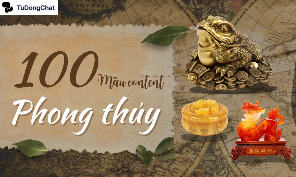 Mẫu content phong thủy tăng “Vượng khí” cho chủ shop