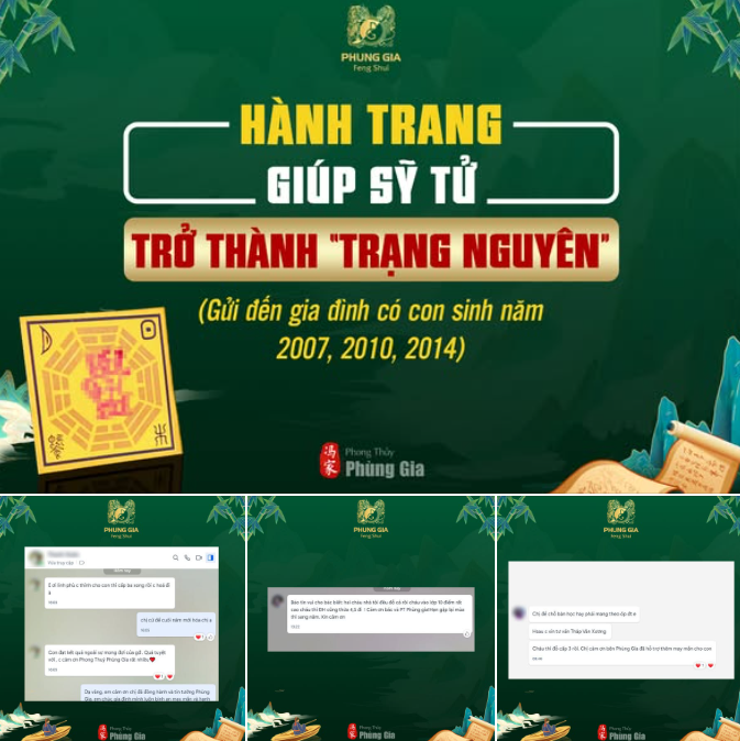 Mẫu content phong thủy tăng “Vượng khí” cho chủ shop