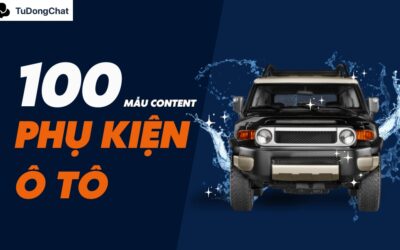 100+ Mẫu content phụ kiện ô tô “Chất” hút Triệu khách hàng
