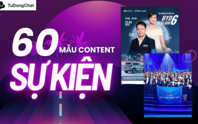 60+ Mẫu content sự kiện “Bùng Nổ” cho mọi ngành nghề