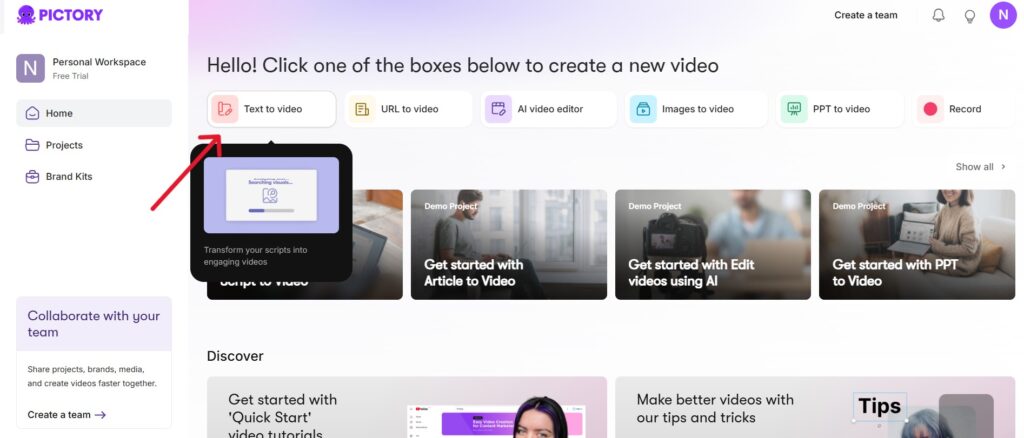 Cách Dùng AI Viết Content TikTok với Pictory AI Viral Nhất 2025 4 Cách Dùng AI Viết Content TikTok với Pictory AI Viral
