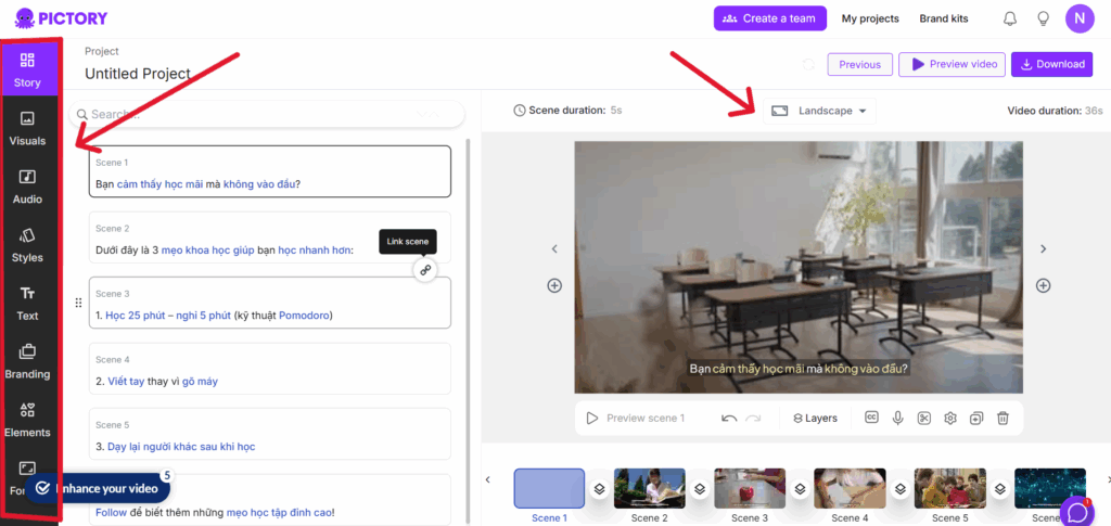 Cách Dùng AI Viết Content TikTok với Pictory AI Viral Nhất 2025 5 Cách Dùng AI Viết Content TikTok với Pictory AI Viral