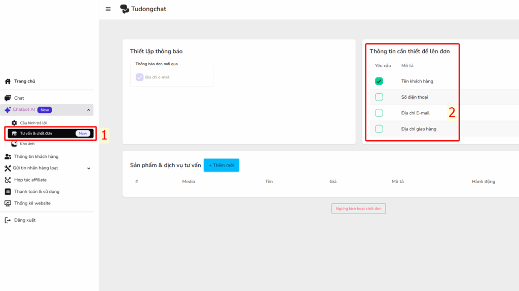 AI Chatbot thu thập data tự động 24/7 tối ưu hóa tỷ lệ chuyển đổi 4 AI Chatbot thu thập data tự động 24/7