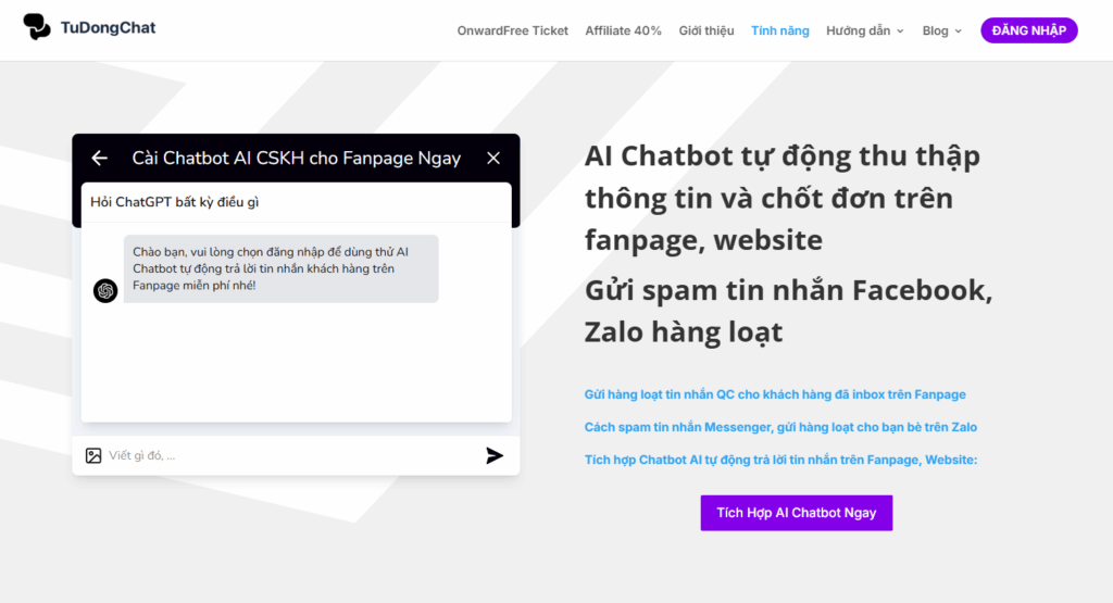 AI Chatbot thu thập data tự động 24/7 tối ưu hóa tỷ lệ chuyển đổi 3 AI Chatbot thu thập data tự động 24/7