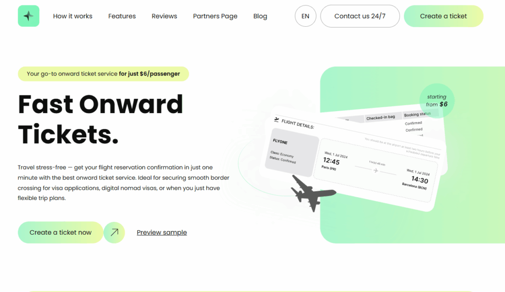Best 10 Dummy Ticket Websites for Proof of Onward Travel 4 Dummy Ticket Websites for Proof of Onward Travel
