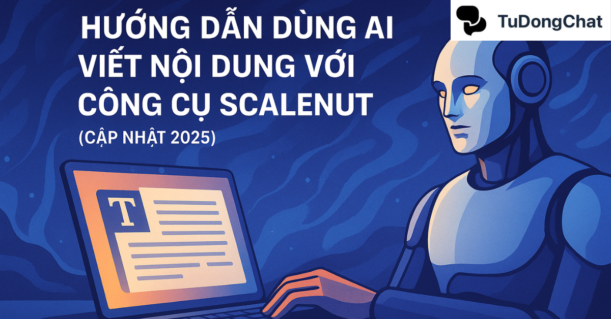 Hướng Dẫn Dùng AI Viết Nội Dung Với Công Cụ Scalenut