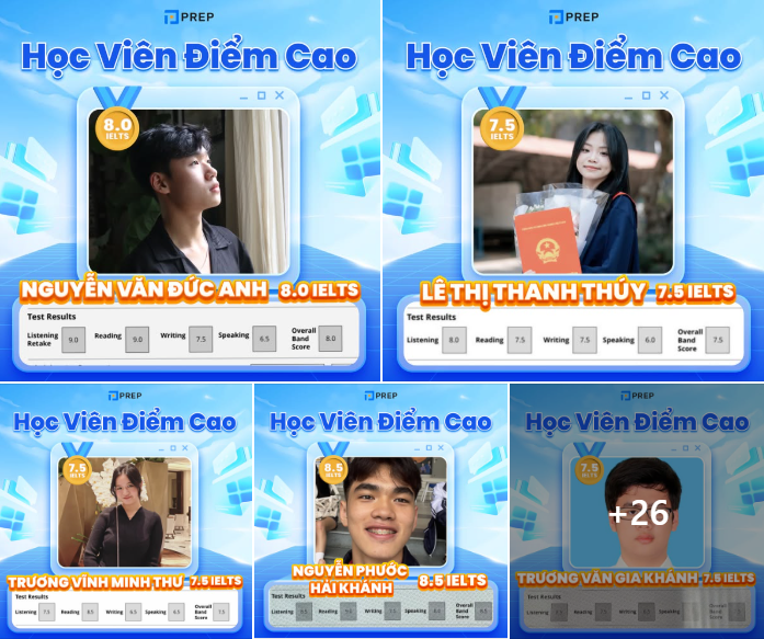 Mẫu content IELTS/TOEIC chiếm trọn niềm tin