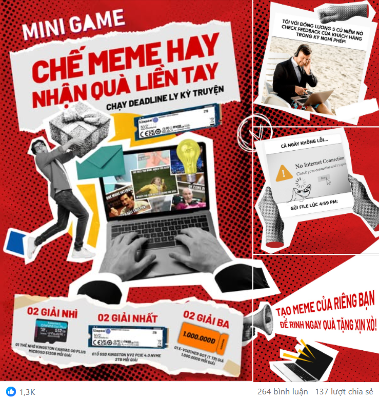 100 Mẫu content meme hóm hỉnh, bắt trend “Sộp” nhất 2025 59 Mẫu content meme hóm hỉnh, bắt trend “Sộp” nhất 2025