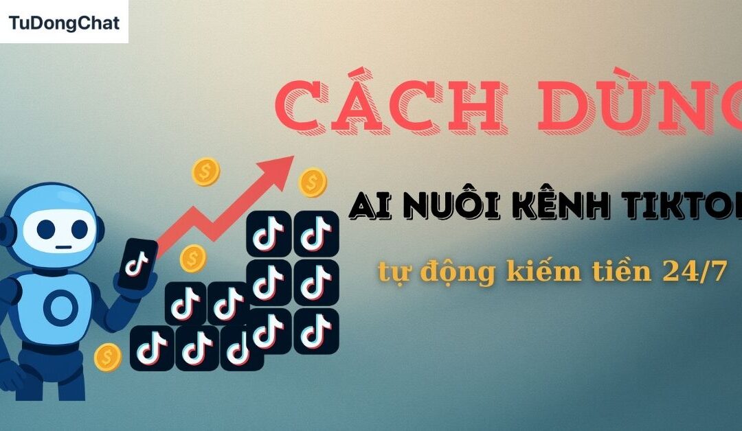 Cách Dùng AI Nuôi Kênh TikTok – Tự Động Kiếm Tiền 24/7