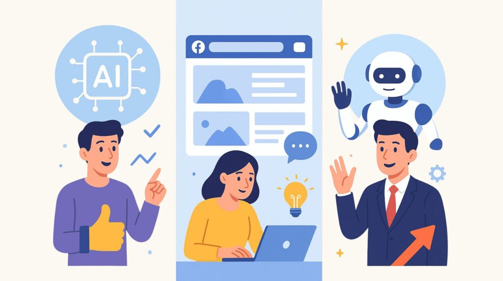 7 cách dùng AI viết content Facebook tăng tương tác cực mạnh