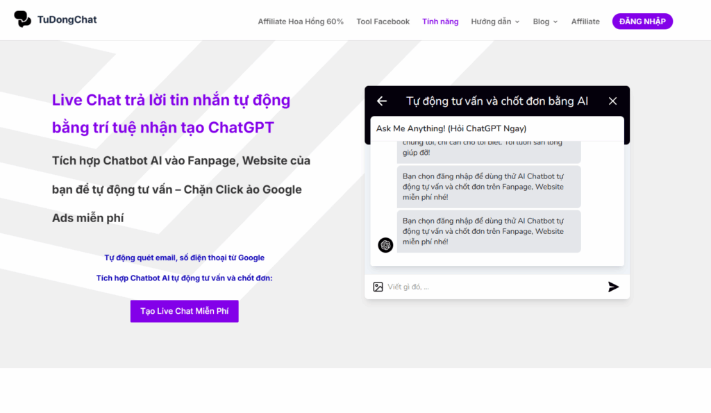 Bí kíp Kết hợp chatbot với nhân viên tư vấn