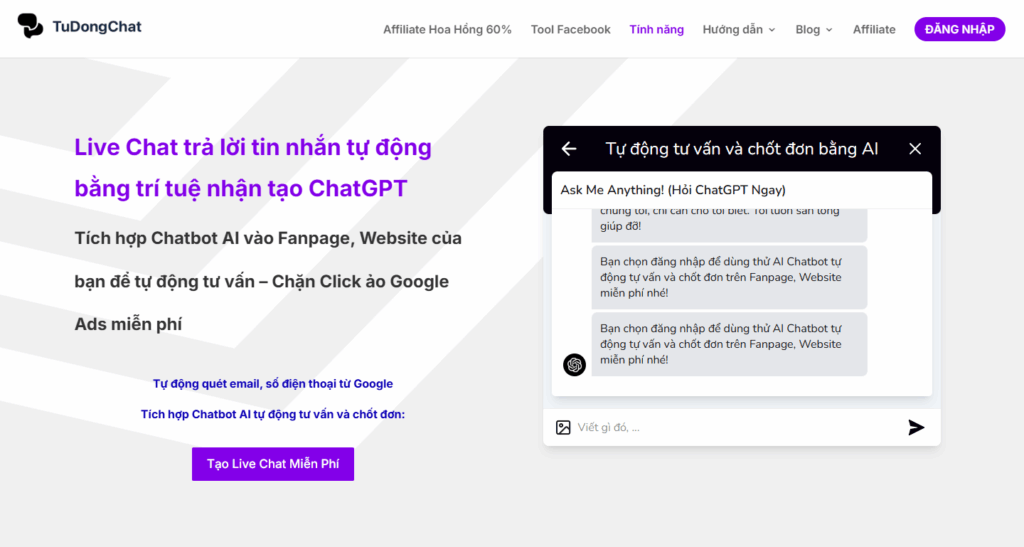 Livechat tích hợp AI: Bí quyết bùng nổ doanh thu thời đại số 3 Livechat tích hợp AI: Bí quyết bùng nổ doanh thu thời đại số